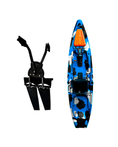 Pedal Flipper para caiaque Açu da Hidro2Eko