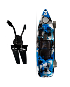 Pedal Flipper para caiaque Leader da Milha Náutica