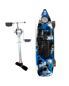 Pedal Akuã para caiaque Leader Milha Náutica