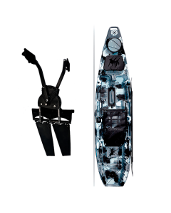 Pedal Flipper para caiaque Raptor da Milha Náutica