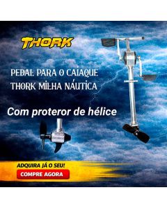 Pedal Akuã para caiaque Thork Milha Náutica
