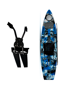 Pedal Flipper para caiaque Thork da Milha Náutica