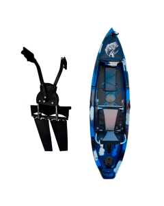 Pedal Flipper com barbatanas para caiaque Tucunaré